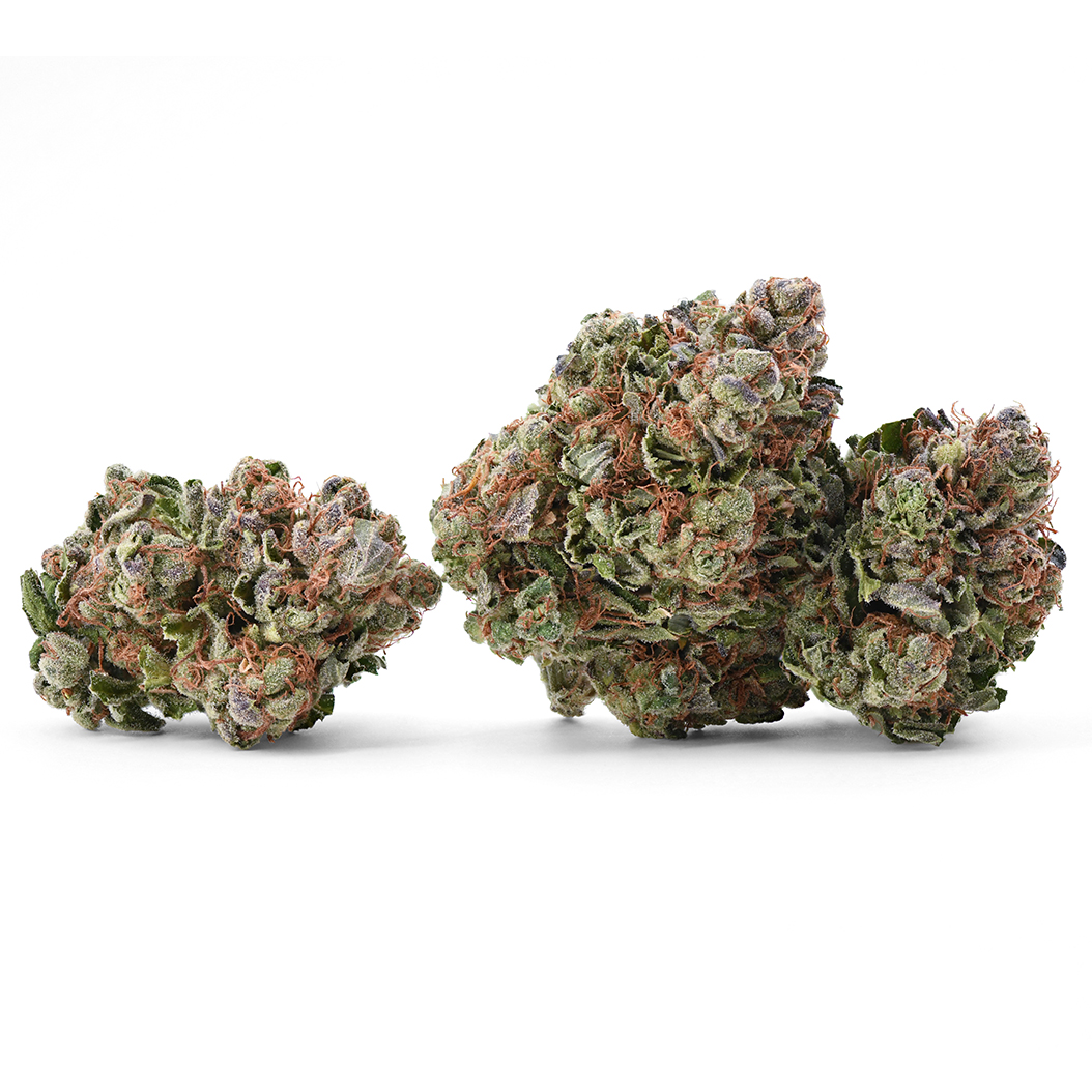 Blueberry  (indica leaning) - Flower - THC:  THCA: 20.3% CBD: 