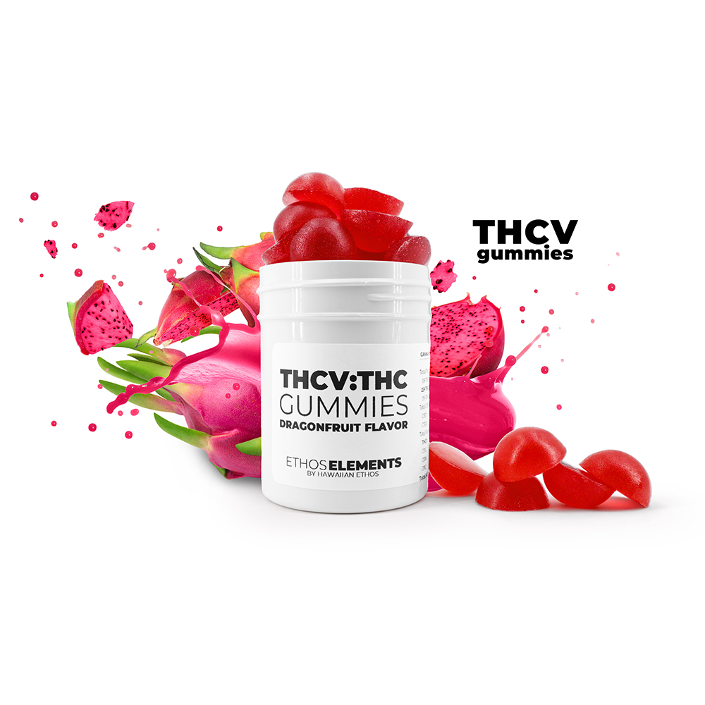 Dragon fruit Gummies (Double Durban) - 10pk - Lozenge - THC: 9 THCA:  CBD: 