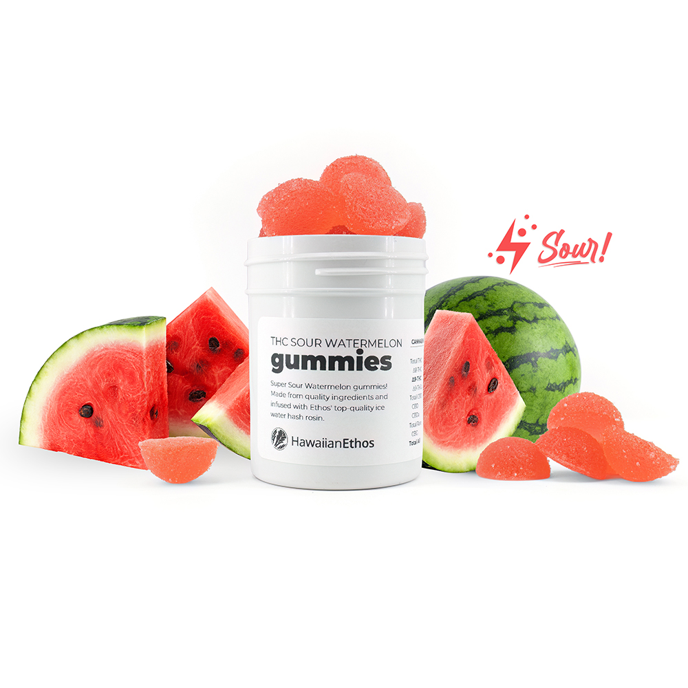 Sour Watermelon Gummies (The Spice) - 20pk - Lozenge - THC: 10mg THCA:  CBD: 