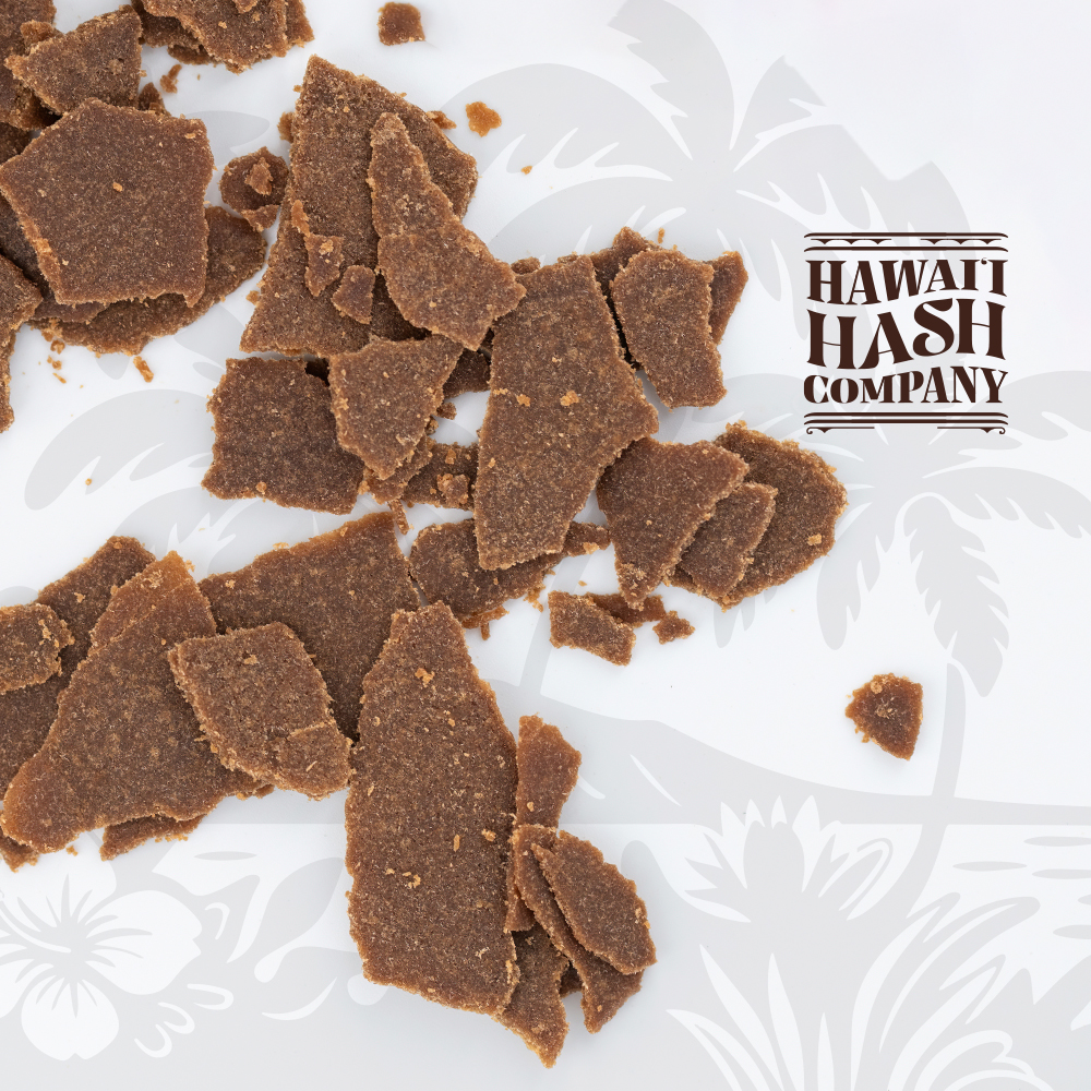 HHC - White Widow Bubble Hash - Concentrate - THC:  THCA: 72.709 CBD: 0