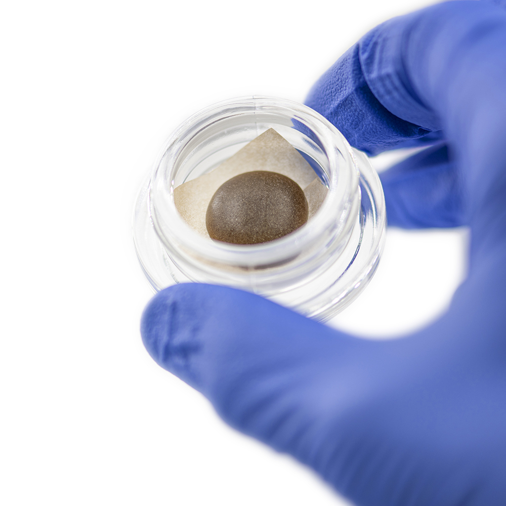 DJ Short Blueberry Temple Ball - Concentrate - THC: 1.847 THCA: 63.043 CBD: 0