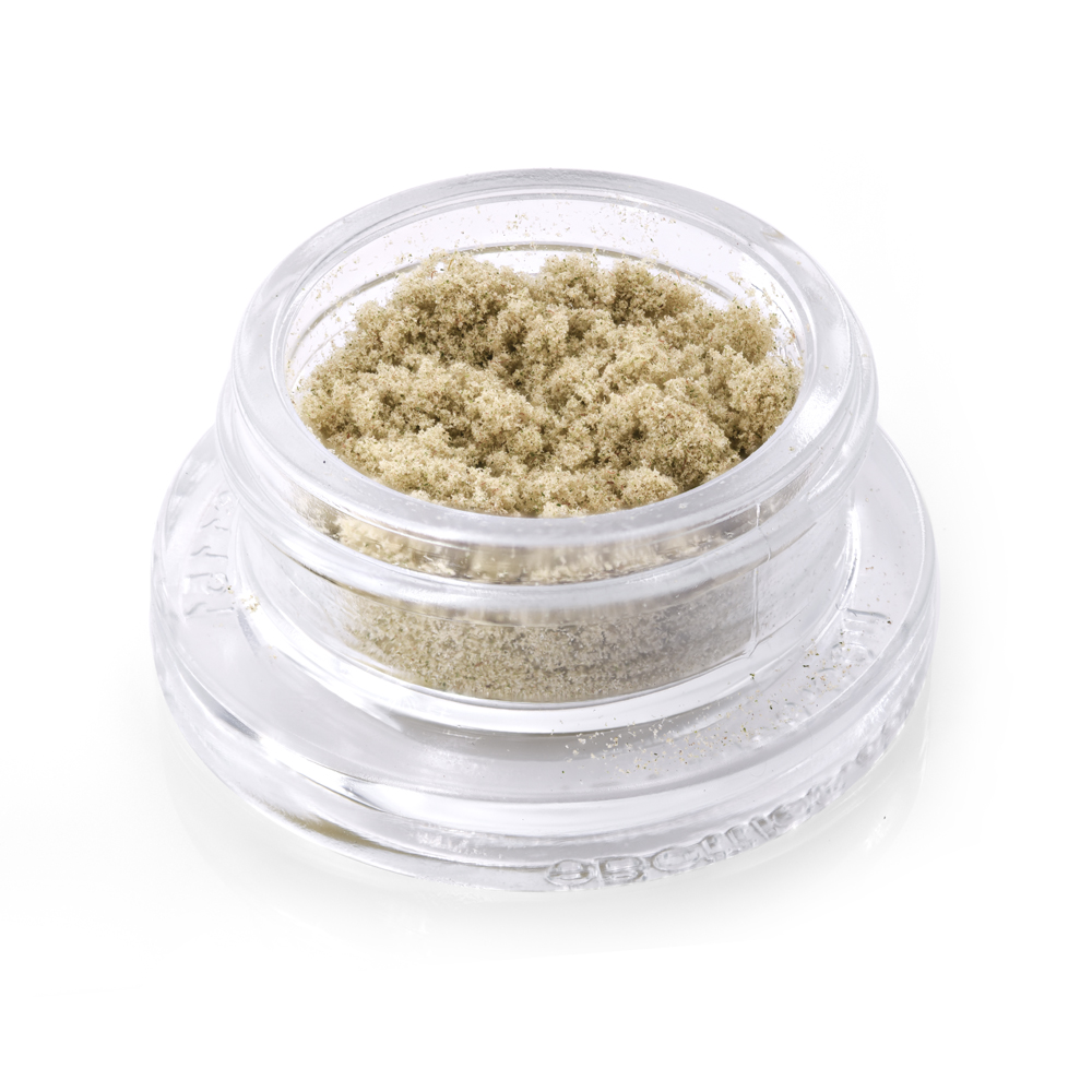 Lemon OG Kief  - Concentrate - THC: 1.164% THCA: 44.250% CBD: 0%