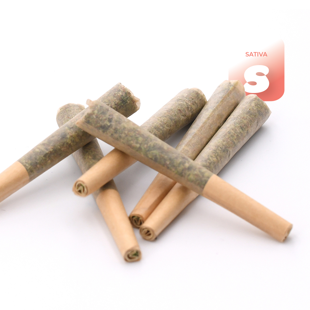 Island Blends Pre-Rolls 5pk - Flower - THC: 12.3 THCA:  CBD: 0