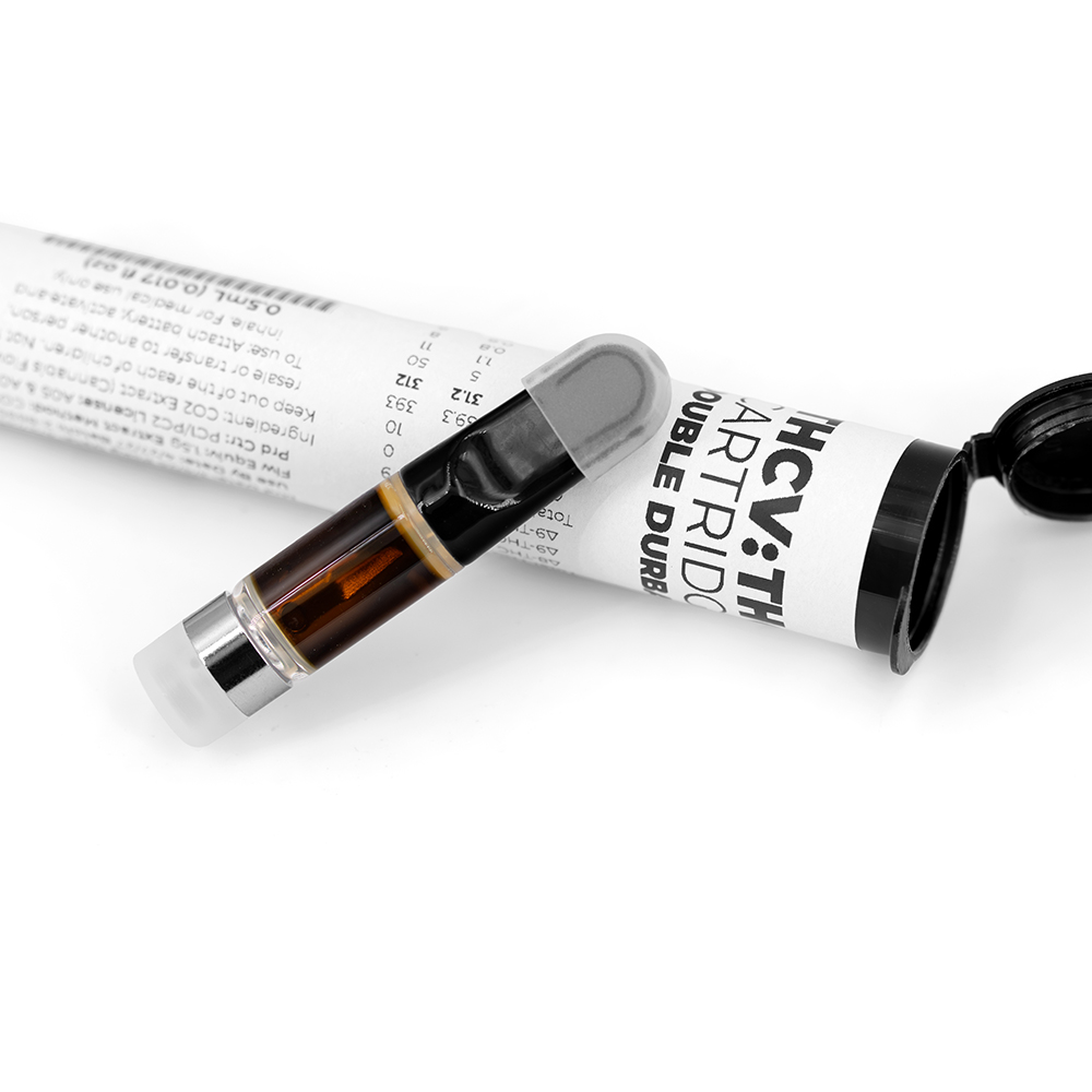 Ethos Elements - THCV: THC Double Durban - Broad Spectrum CO2 Cartridge - Cartridge - THC: 47.3 THCA: 0.448 CBD: 